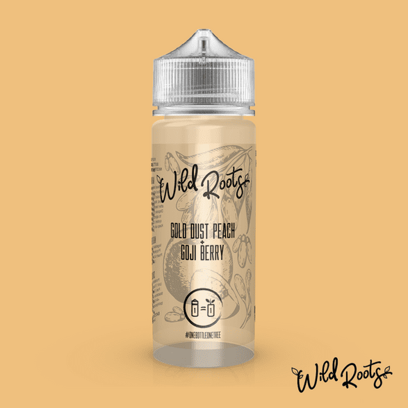 Gold Dust Peach by Wild Roots - 100ml Shortfill